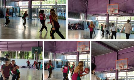 Second-Year Students Thrive in PE Class with Instructor Mr. Miguel Yap-Diangco