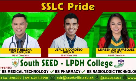 SSLC Congratulates Alumni Doctors from BS Medical Technology Program