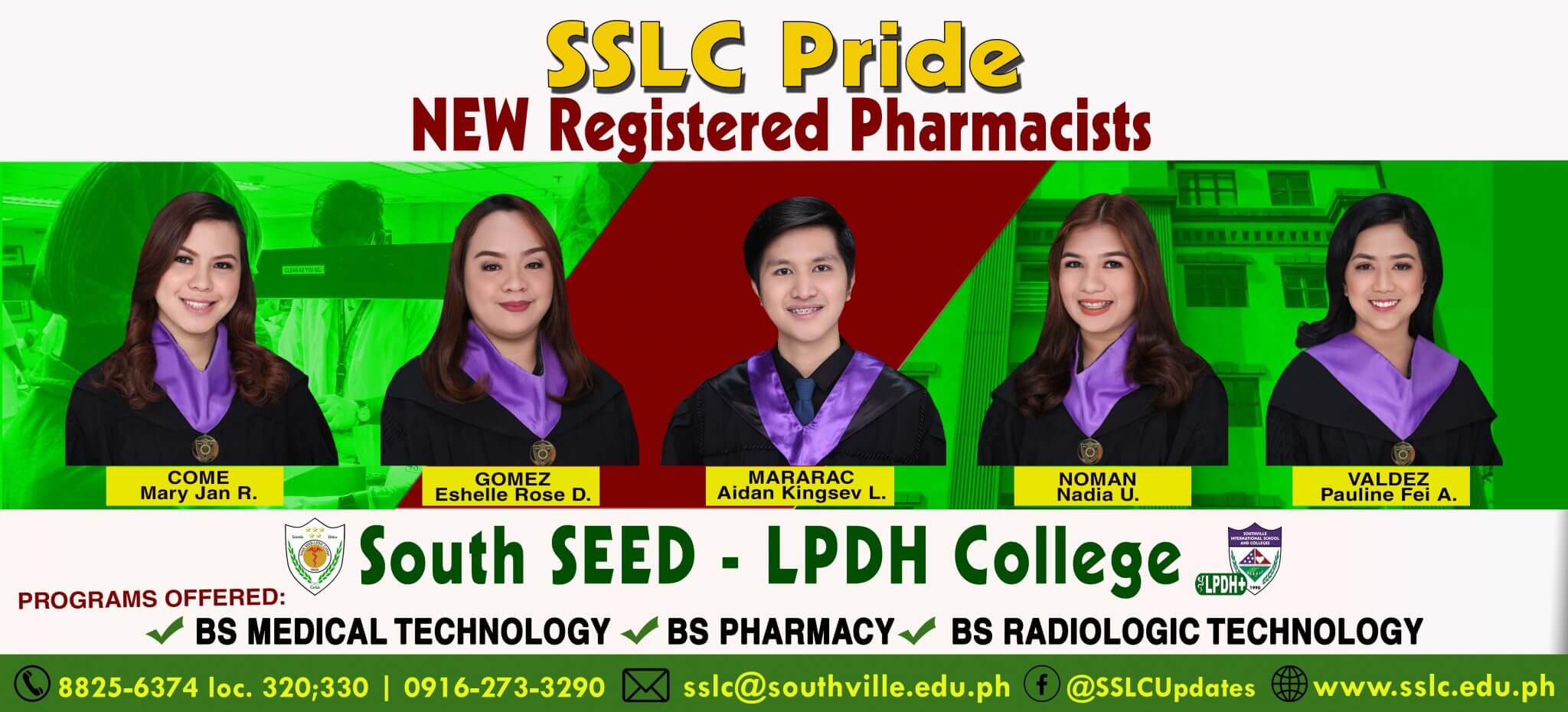 New Registered Pharmacists