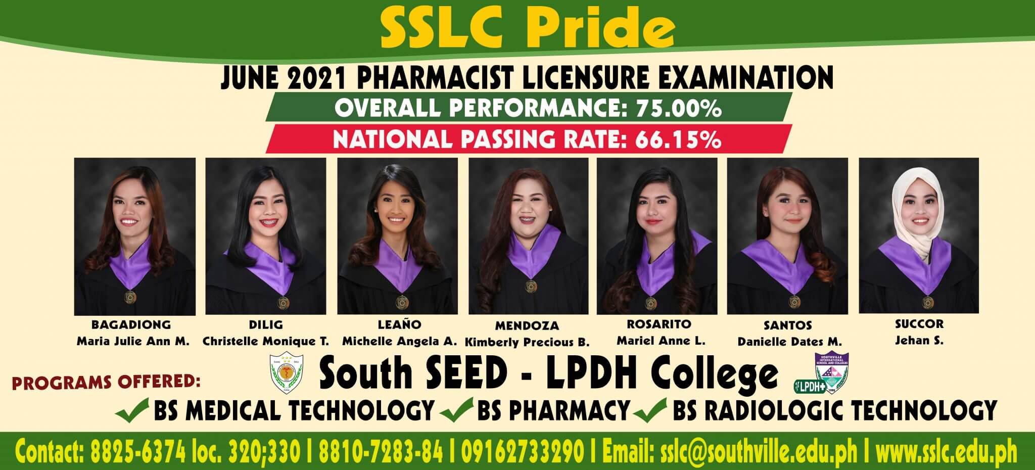 June 2021 Pharmacist Licensure Examination