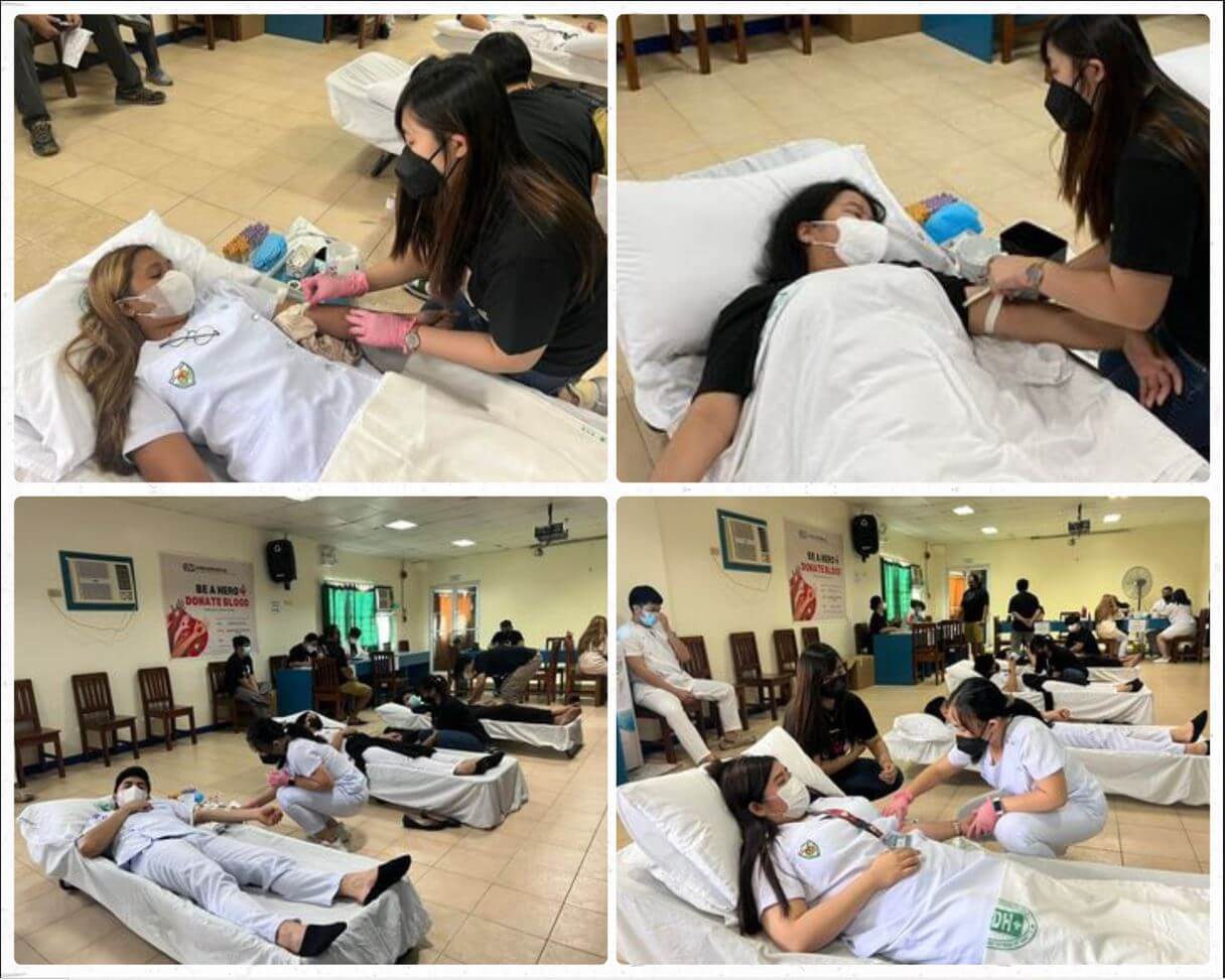 SSLC MedTech Students and Alumni Make a Difference in Mass Blood Donation Drive at Las Piñas Doctors Hospital