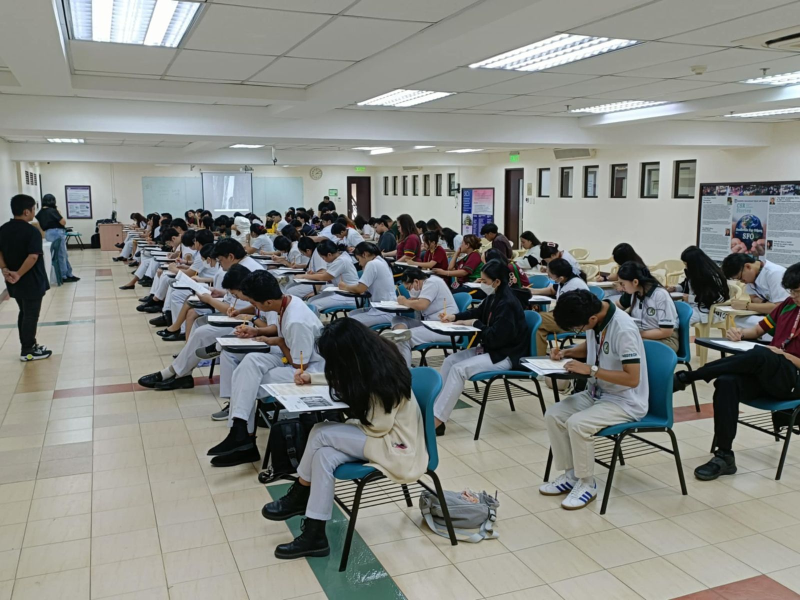 Enhancing English Proficiency: SSLC Students Take the TOEIC